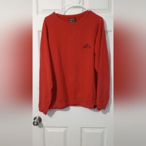 United By Blue Red Crew Neck Sweatshirt